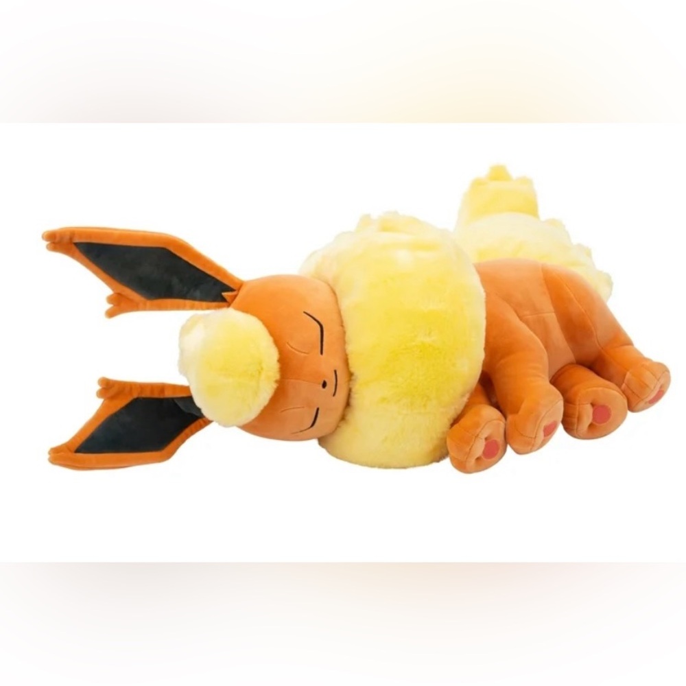 NEW Jazwares Sleeping Pokemon Flareon